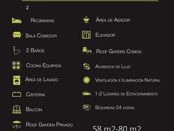 Departamento 202 en venta | 1 recámara y estacionamiento en Piedad Narvarte