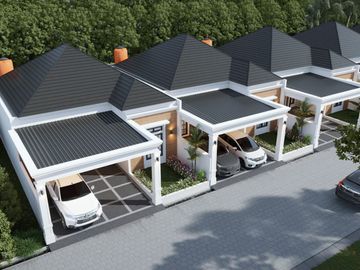 RUMAH CLUSTER BARU, MURAH LOKASI DEKAT JL SOEKARNO HATTA PEKANBARU