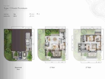 Dijual Rumah Posisi di Hook Summarecon Bogor.Full Furnished.