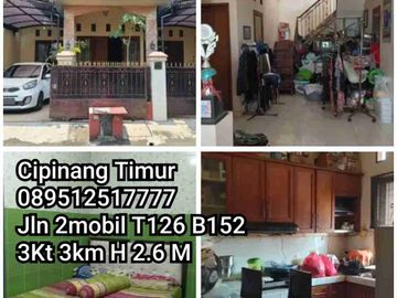 Rumah Area Cipinang Jakarta Timur