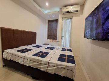 Disewakan Studio Apartemen Madison Park luas 18m2 Modern Wood Accent, Jakarta Barat.