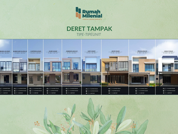 Rumah Baru 2 Lantai Tipe Brown 45/54 - Cluster Baltimore, Rumah Milenial PIK 2