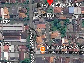 JUAL TANAH PREMIUM GATOT SUBROTO TENGAH JLN GATSU I DENPASAR