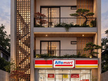 Rumah Kost Dan Minimarket Dekat Jalan Raya Nasional