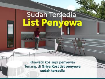 Rumah Kost Dan Minimarket Dekat Jalan Raya Nasional