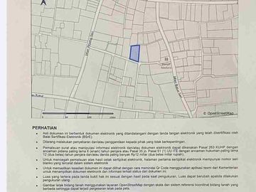 Tanah lokssi Sanur jalan Pejang Sari  gg 3 dekat Jalan Batur Sari Denpasar selatan