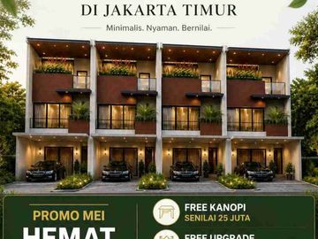 Rumah Cluster Premium di Pondok Kelapa Jakarta Timur