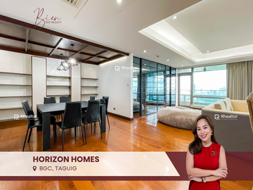 3 Bedroom Corner Condo Unit for Rent in Horizon Homes Taguig City