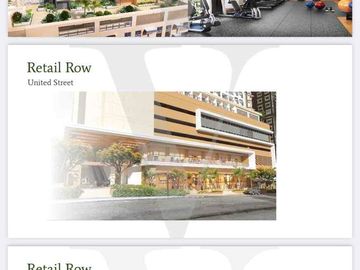 Studio in The Vantage at Kapitolyo For Sale and For Lease in Pasig