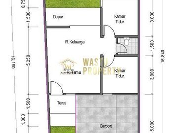 Rumah Murah Dekat SMA N 1 Seyegan dan Exit Tol Banyurejo