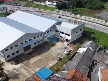 DISEWAKAN GUDANG LIKE NEW & STRATEGIS -  Cibadak, Cikupa, Tangerang - Banten.