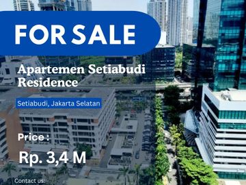 DIJUAL CEPAT SETIABUDI RESIDENCE  3+1BR FF BEST CITY VIEW