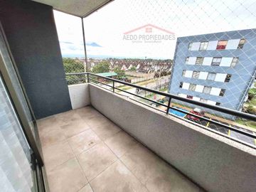 Se Arrienda Funcional y Lindo Departamento, Condominio Puerta de Alcala 1, Paradero 12, comuna de La Cruz.