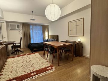 Sleek Semi-Furnished 36sqm Studio High-Floor Unit at High Street South - Verve Residences Tower 1, BGC, Taguig City
