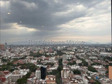 Departamento Tipo Loft Amueblado en Renta en Cuauhtémoc,Juarez BG 27-422.