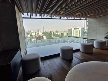 Departamento Tipo Loft Amueblado en Renta en Cuauhtémoc, Juarez BG 27-409.