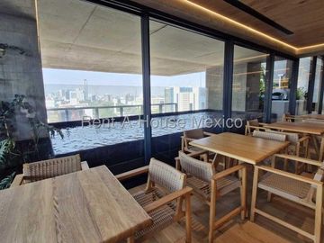 Departamento Tipo Loft Amueblado en Renta en Cuauhtémoc, Juarez BG 27-409.
