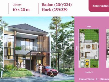 Dijual Rumah Mewah PIK 2 Uk 10x20 Furnish Siap Huni
