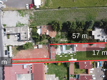 Terreno con construcción en Renta en Metepec, Avenida Tecnológico: Amplio Espacio Comercial