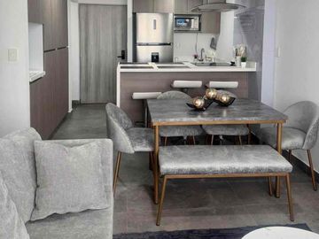 HERMOSO DEPARTAMENTO AMUEBLADO EN RENTA EN ZONA LOS SAUCES