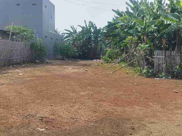 Tanah kavling 500 m  strategis pinggir jalan 1.8 jt/m cocok utk investasi rumah, kost, workshop dan tempat usaha di Mangunjaya tambun selatan
