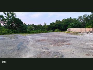 Tanah Kavling Luas Ex Batch Plant Jalan Lebar Truk Molen Lewat Belakang Giic