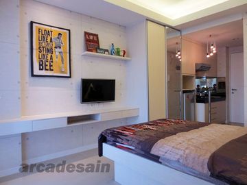 Dijual / Disewakan Apartemen Studio Metropark Residence kebun jeruk cozy design full furnished