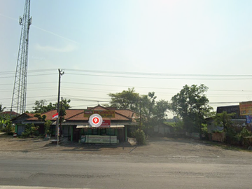 Tanah Bonus Bangunan Cocok Untuk Usaha Lokasi Jl Raya Pantura Brebes - Jawa Tengah