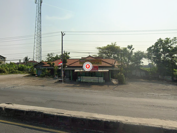 Tanah Bonus Bangunan Cocok Untuk Usaha Lokasi Jl Raya Pantura Brebes - Jawa Tengah