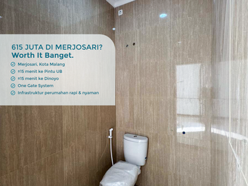 DP Cuma 10 jutaan sudah dapat rumah di Villa Bukit Tidar Malang (PRI)