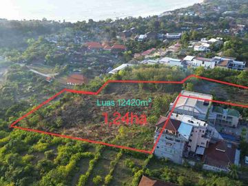 dijual tanah ocean view dekat pantai Jimbaran Kuta Selatan Badung Bali