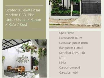 Rumah Renovasi Harga Kavling Griya Loka BSD city