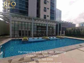 Uptown BGC 1 Bedroom with Balcony 41.50 Rent to Own Condo 10% DP Move In