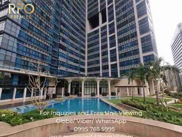 Uptown BGC 1 Bedroom with Balcony 41.50 Rent to Own Condo 10% DP Move In
