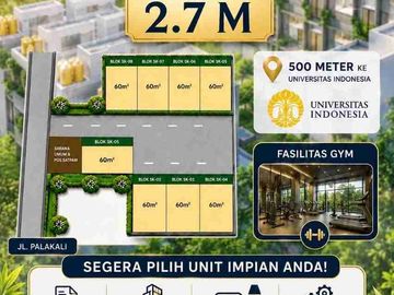 Rumah kost dekat kampus Universitas Indonesia FULL FURNISHED