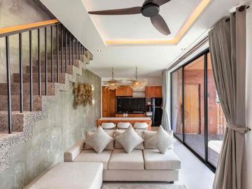2 luxury villa Ubud rice field view