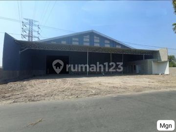 Disewakan Gudang Kawasan Industri Baru Strategis Siap Huni Lokasi Colomadu,Solo Luas 1827m2