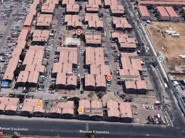 casa en venta en venta en la colonia Unid. Hab. Ex Lienzo Charro, Chinampac, Iztapalapa, CDMX.