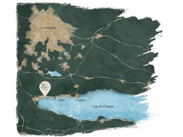 Casa a pie de Lago de Chapala, Coto exclusivo de 8 residencias, Laguna Chante