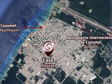 Casa ubicada en Ave principal, a pocos minutos de la playa y el aeropuerto, en venta