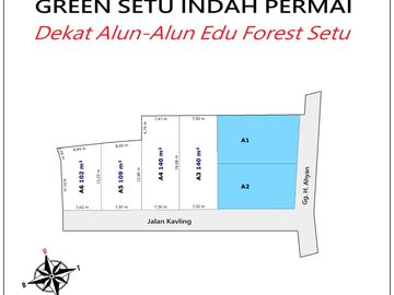 Dekat Calon Tol JAPEK 2 Selatan! Tanah Kavling 100 Jt-an Bekasi. SHM