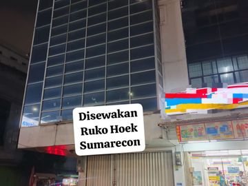 DISEWAKAN RUKO HOEK – SUMMARECON BEKASI  Lokasi Strategis – Jl. Ahmad Yani, Summarecon Bekasi