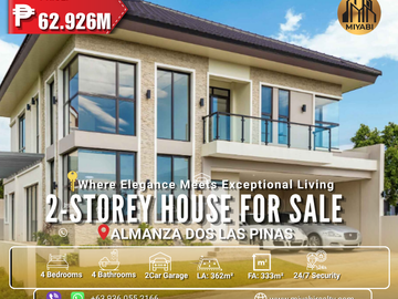 House and Lot for Sale in Las pinas very near Alabang Brandnew-MD
