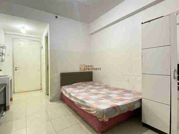 Disewakan Studio Green Bay Pluit Bayview Modern Minimalist with Warm Wood Interior Pool View Walk to Baywalk Mall
