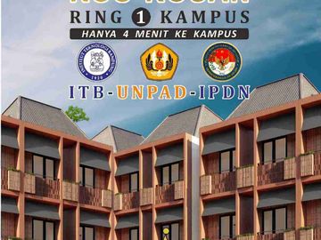 Kost Eksklusif Ring 1 Unpad, ITB, IPDN, Pasar Luas Occupancy Tinggi, Fully Furnished SHM