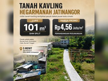 Peluang Passive Income! Tanah SHM 101 m² di Hegarmanah Jatinangor Dekat ITB