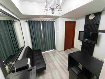 disewakan tahunan apartemen royal mediterania 1br full furnished