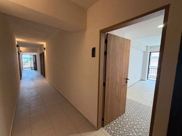 Departamento en Condominio Principia Living District, por Calzada del Ejército cerca de 5 de Mayo