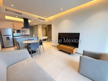 Renta departamento centor sur, 2 recamaras, 2 baños, cerca corporativos.