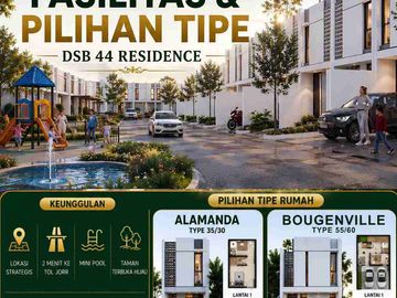 Bambu Apus Jakarta Timur Rumah Cluster Minimalis Murah Strategis